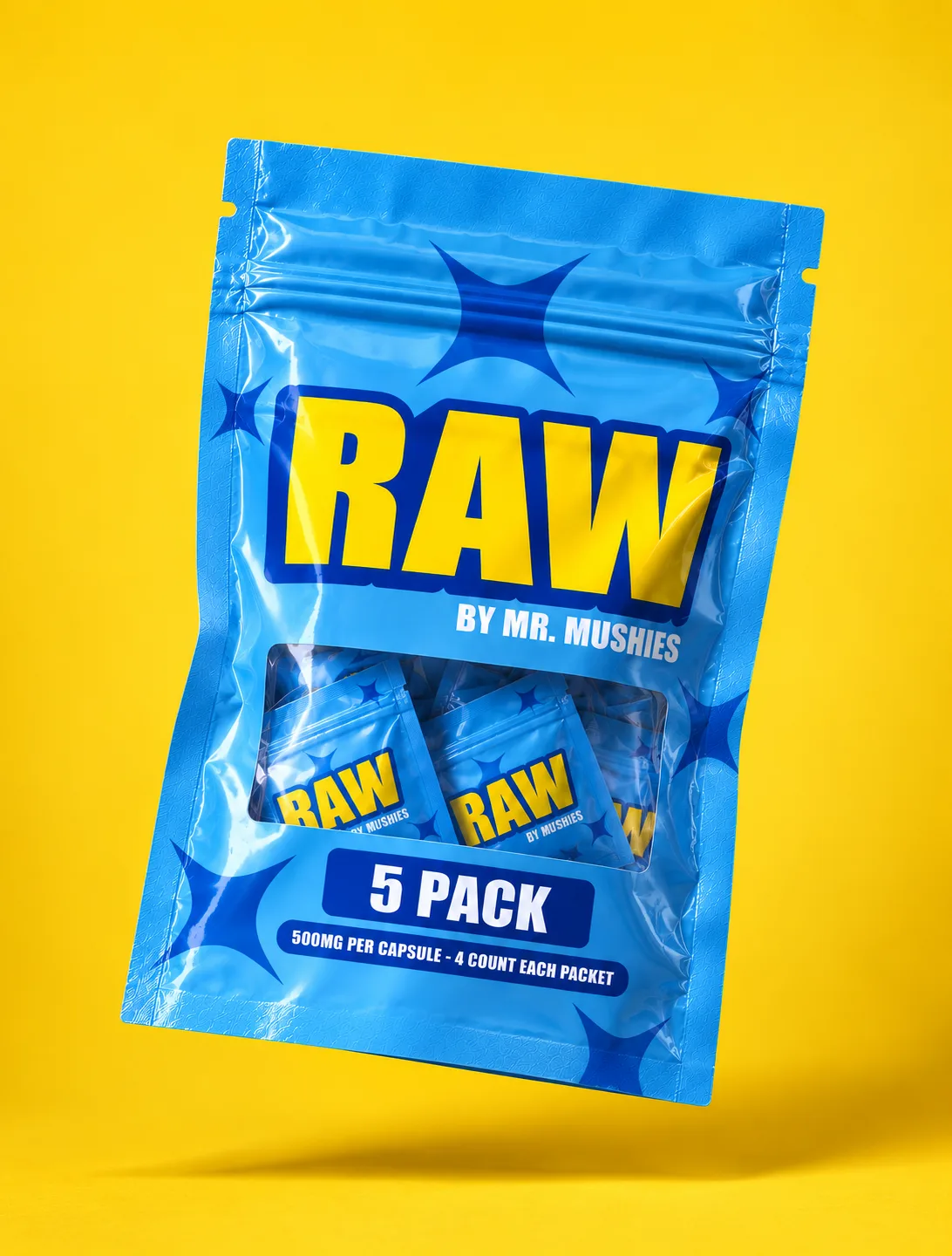 raw 5 pack package